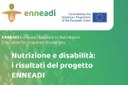 Nutrizione e disabilità: i risultati del progetto ENNEADI
